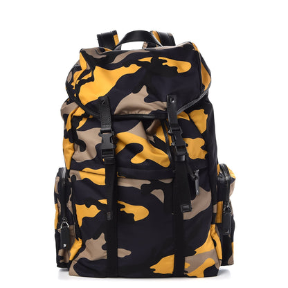 Valentino Garavani Nylon Camouflage Drawstring Backpack Multicolor 1 of 7