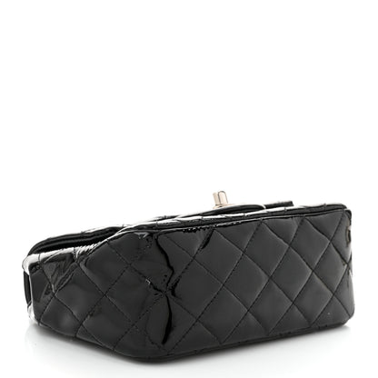 Chanel Patent Calfskin Quilted Mini Square Flap Black 4 of 10