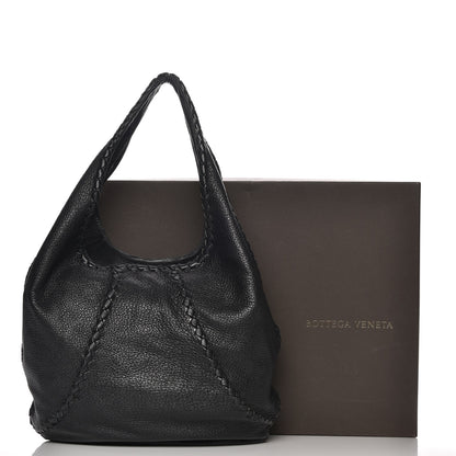 Bottega Veneta Cervo Deerskin Large Hobo Nero Black 11 of 11