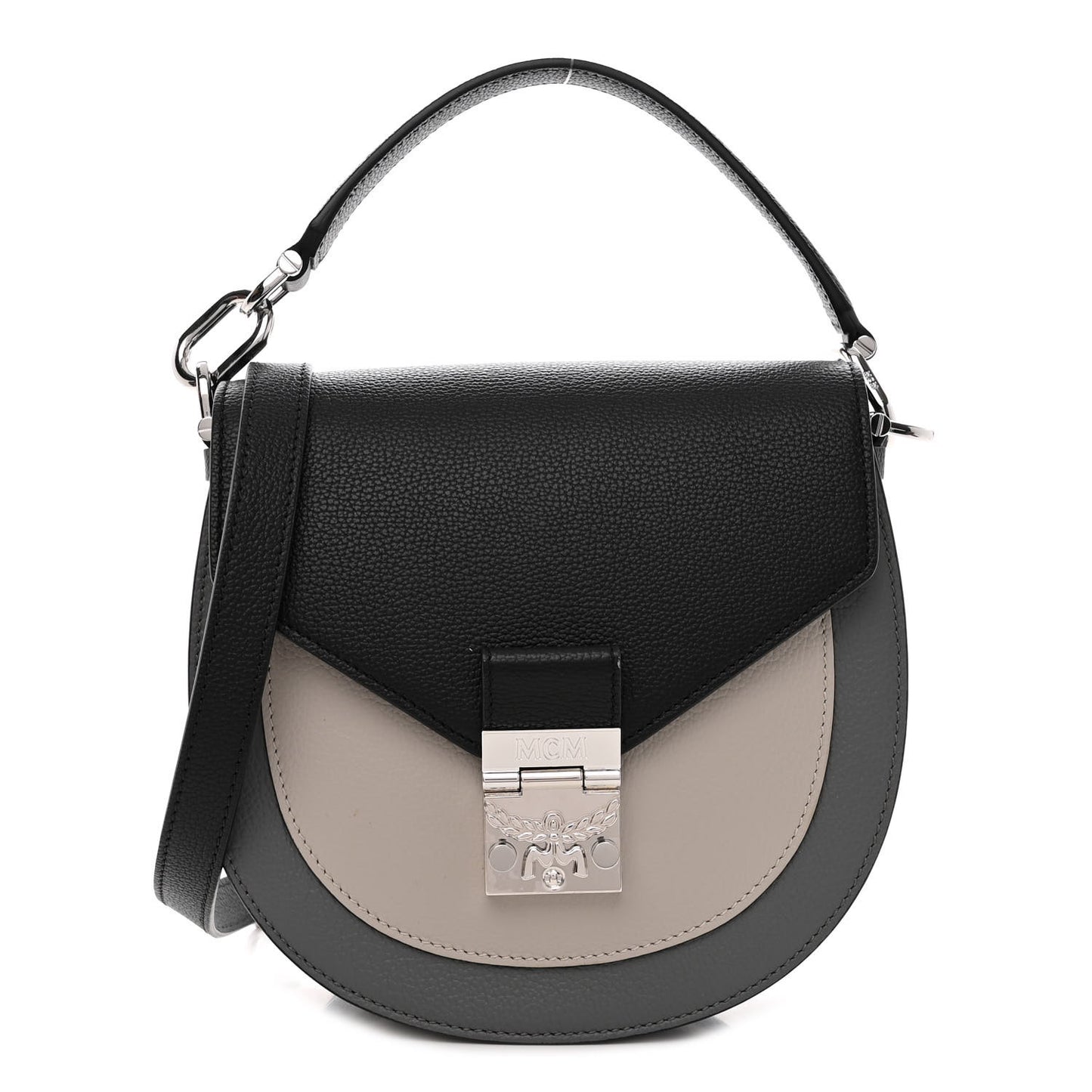Calfskin Small Patricia Shoulder Bag Multicolor