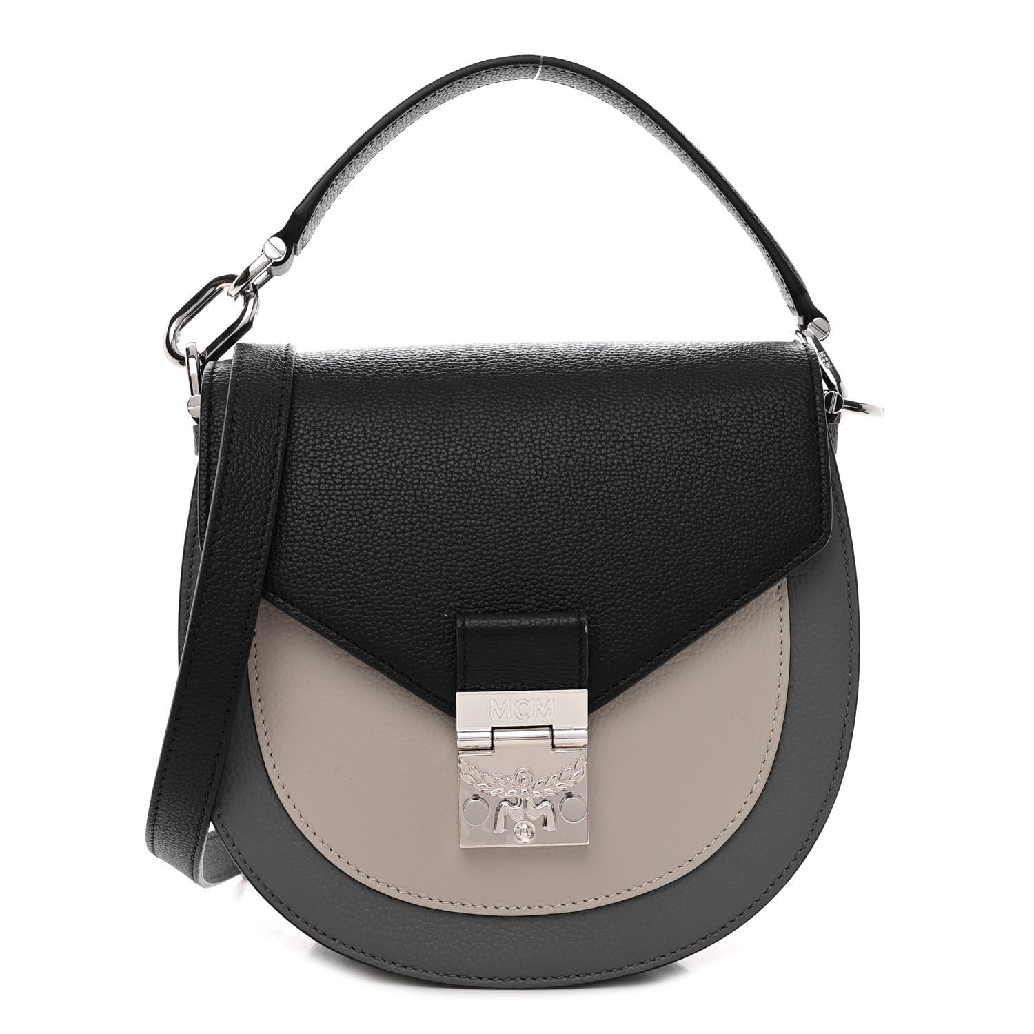 MCM Calfskin Small Patricia Shoulder Bag Multicolor 1 of 10