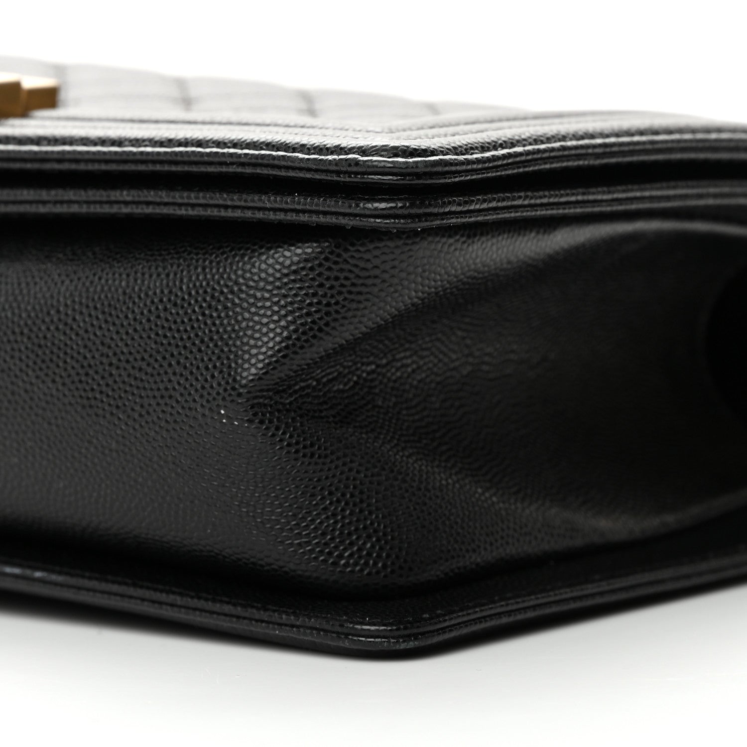 Chanel Caviar Quilted Medium Boy Flap Black 10 of 13
