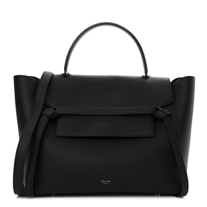 Celine Grained Calfskin Mini Belt Bag Black 1 of 11