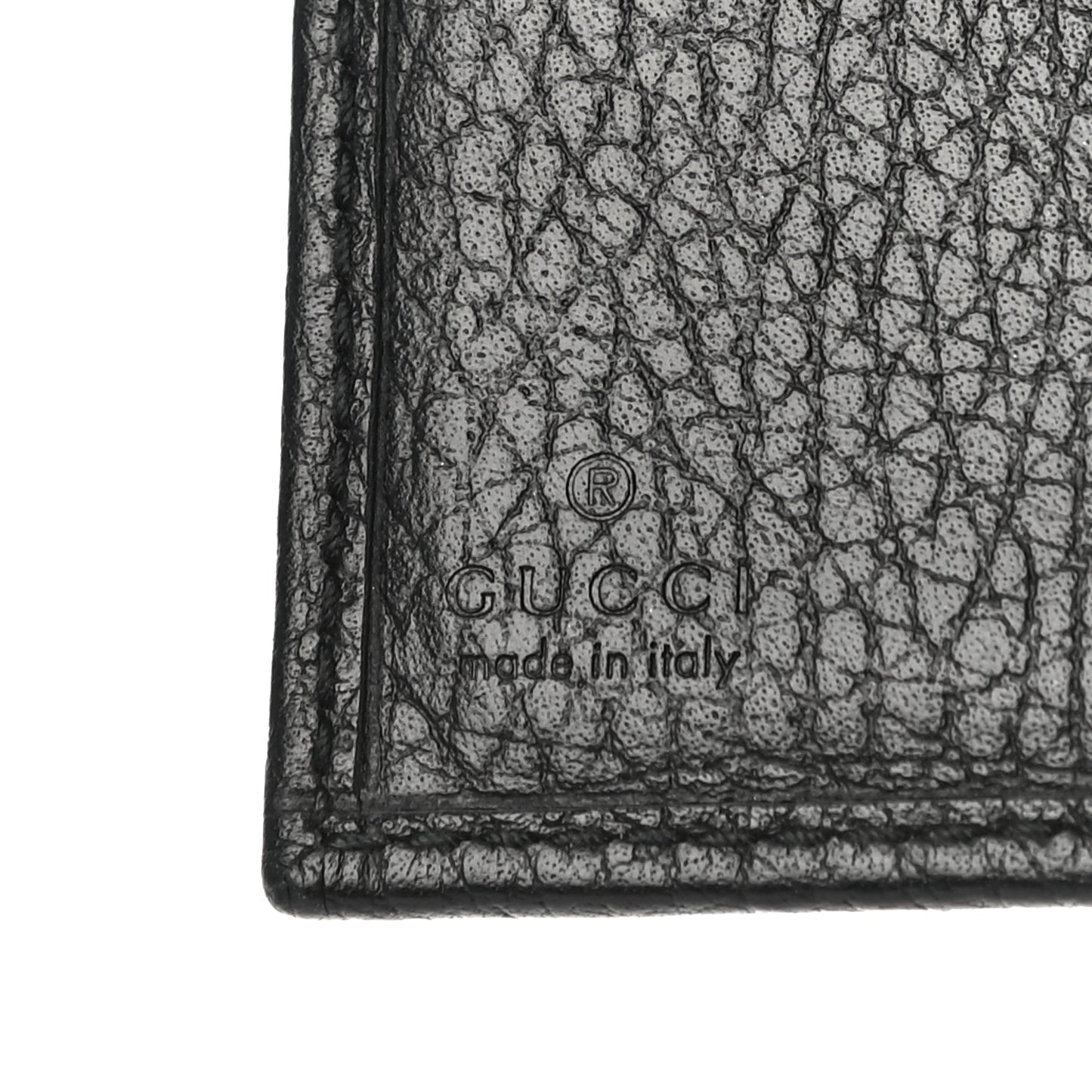 Dollar Calfskin GG Marmont Wallet Black