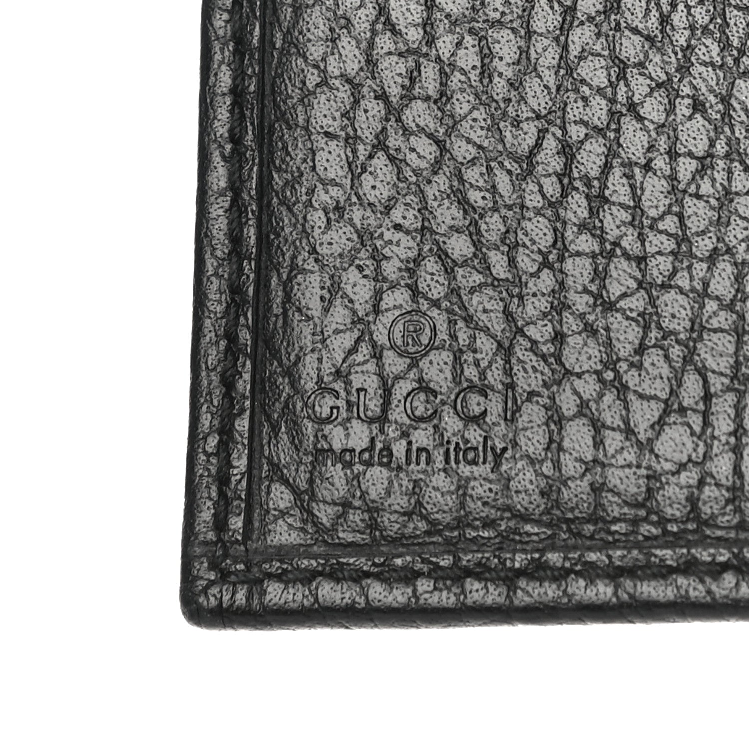 Gucci Dollar Calfskin GG Marmont Wallet Black 7 of 10
