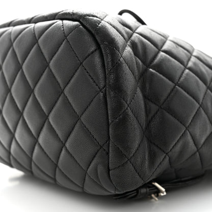 Chanel Lambskin Quilted Small Urban Spirit Backpack Black 10 of 15
