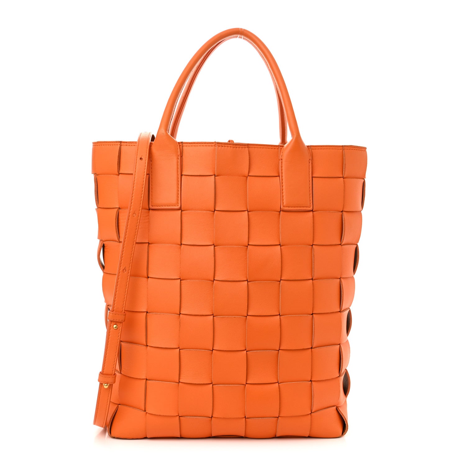 Bottega Veneta Nappa Maxi Cabat 30 Burned Orange 3 of 10