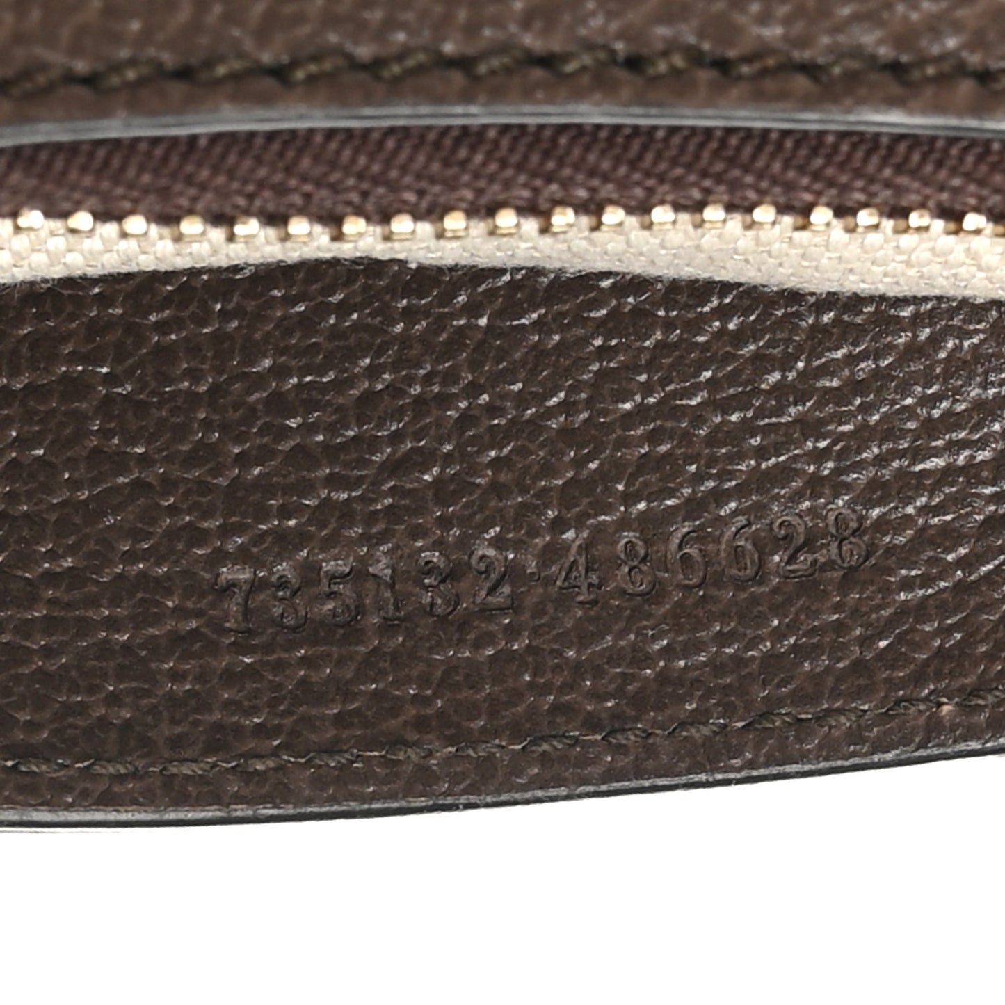 GG Supreme Monogram Textured Dollar Calfskin Web Small Ophidia GG Handbag Beige Ebony New Acero