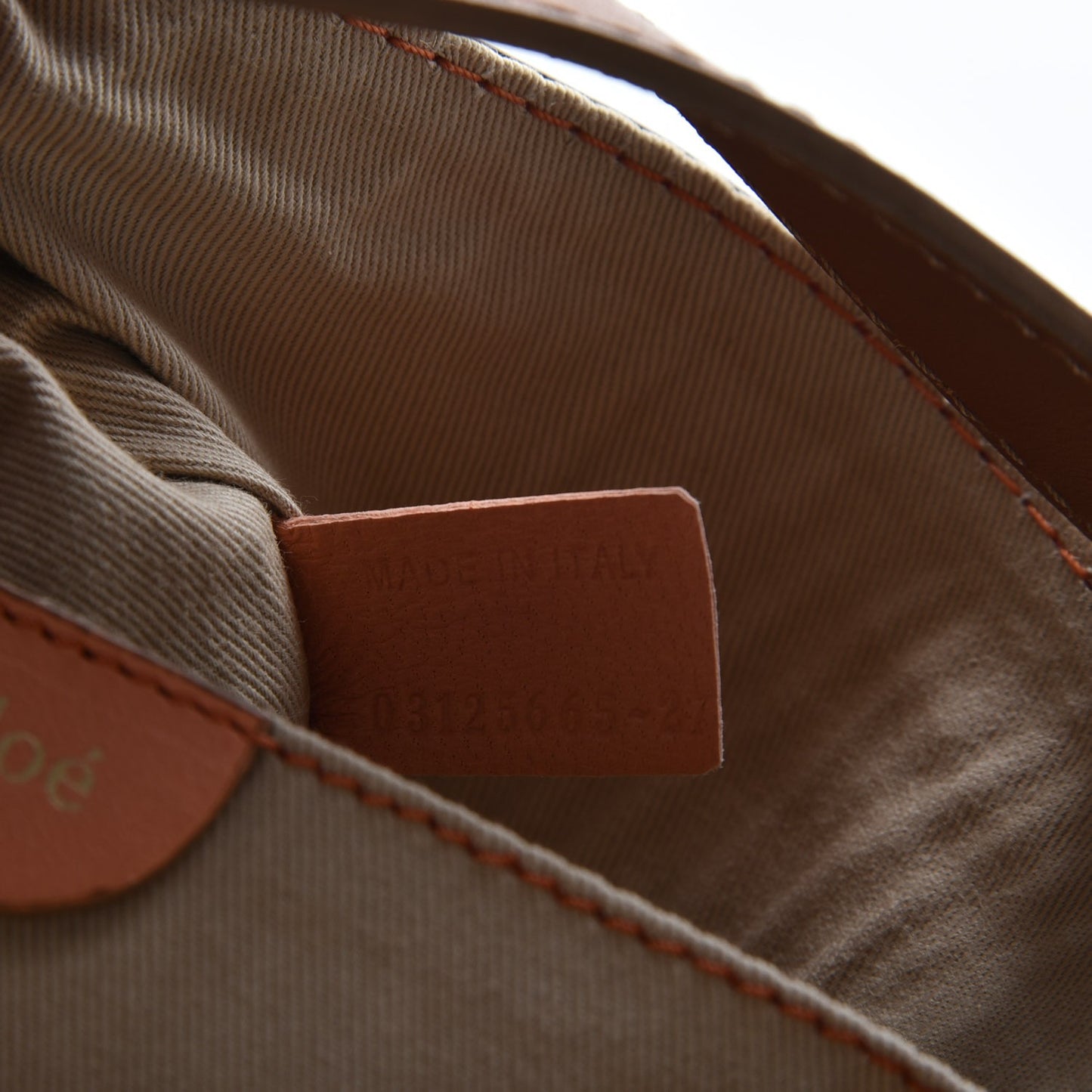 Calfskin Marcie Lock Messenger Peach Pink