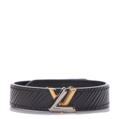 Louis Vuitton Epi Twist It Bracelet 17 Black 1 of 6