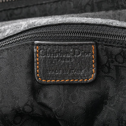 Christian Dior Calfskin Medium Gaucho Double Saddle Bag Black 6 of 15