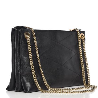 Lanvin Lambskin Quilted Small Sugar Shoulder Bag Black 4 of 19