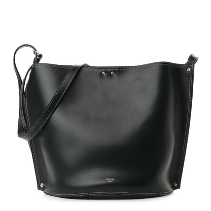 Celine Shiny Calfskin Small Studs Bucket Bag Amazone 1 of 8
