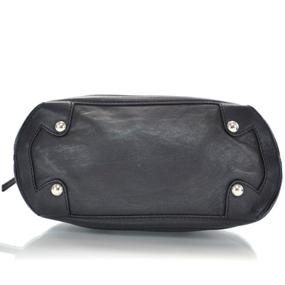 Chanel Leather Essential Bowler Black 6 of 9