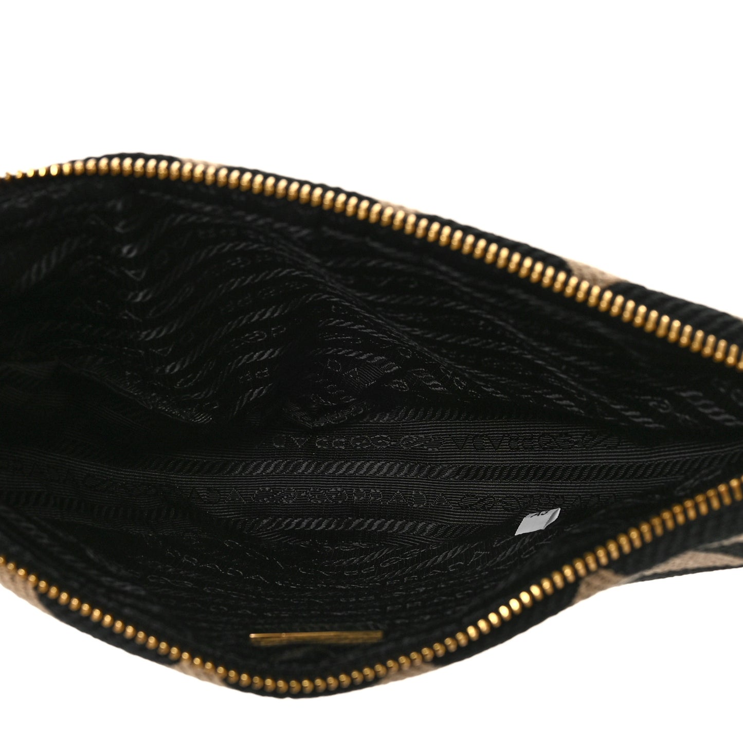 Jacquard Triangolo Symbole Embroidered Mini Triangle Bag Black Corda