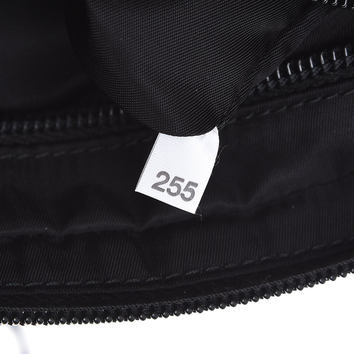 Tessuto Nylon Saffiano Belt Bag Black
