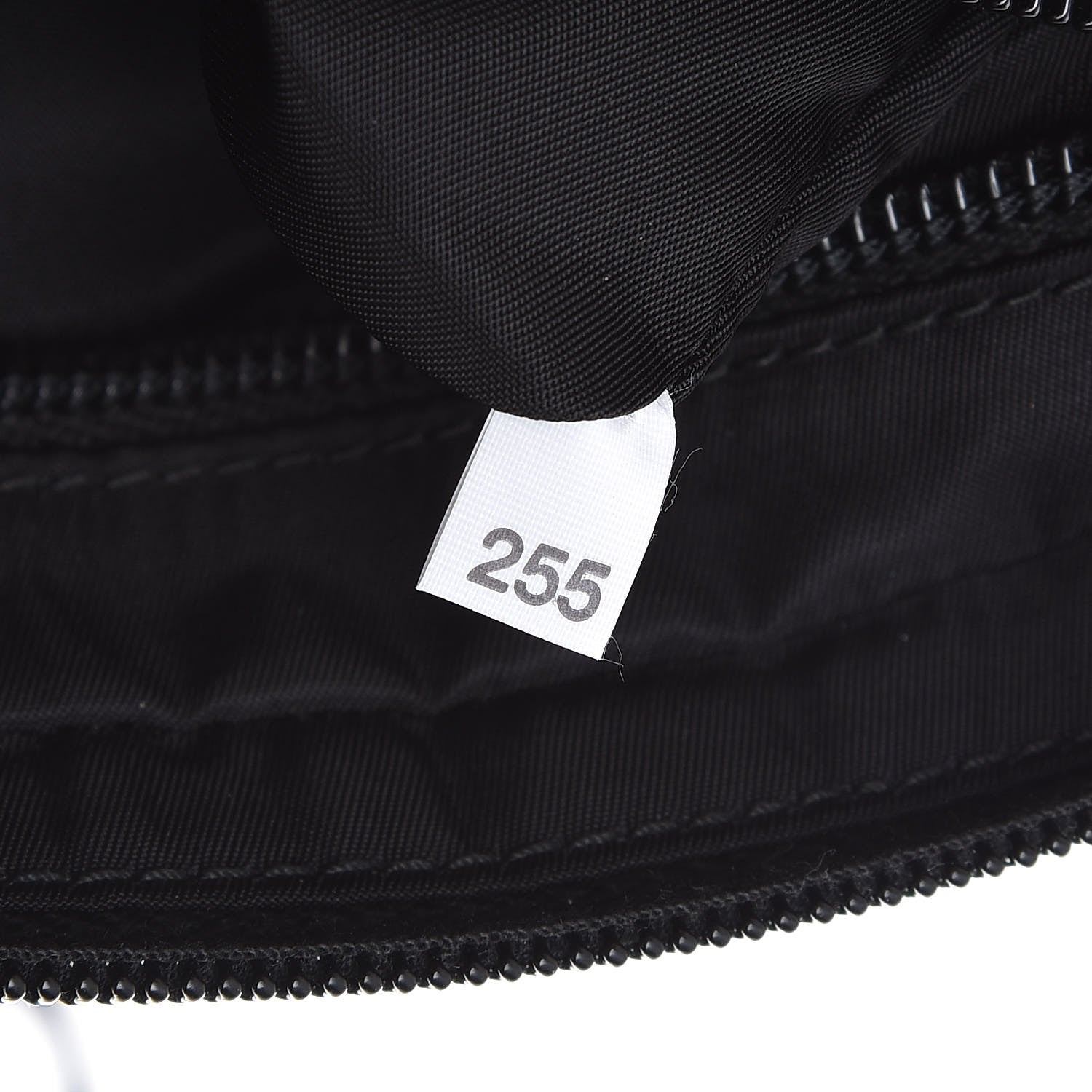 Prada Tessuto Nylon Saffiano Belt Bag Black 9 of 10