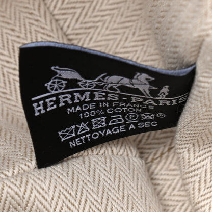 Hermes Canvas Large Bride-A-Brac Pouch Natural 5 of 5