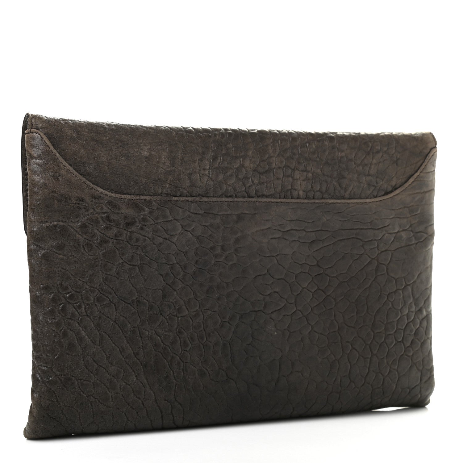 Givenchy Bullhide Calfskin Medium Antigona Envelope Clutch Brown 3 of 18