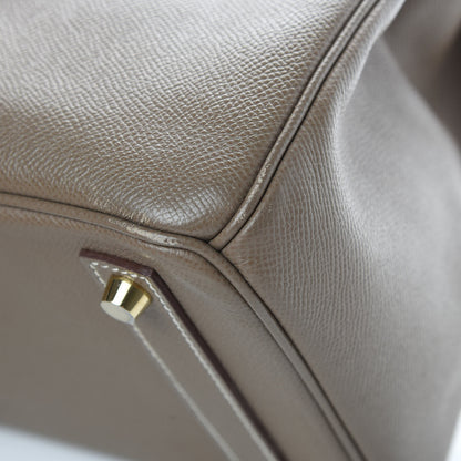 Hermes Epsom HAC Birkin 32 Etoupe 10 of 15