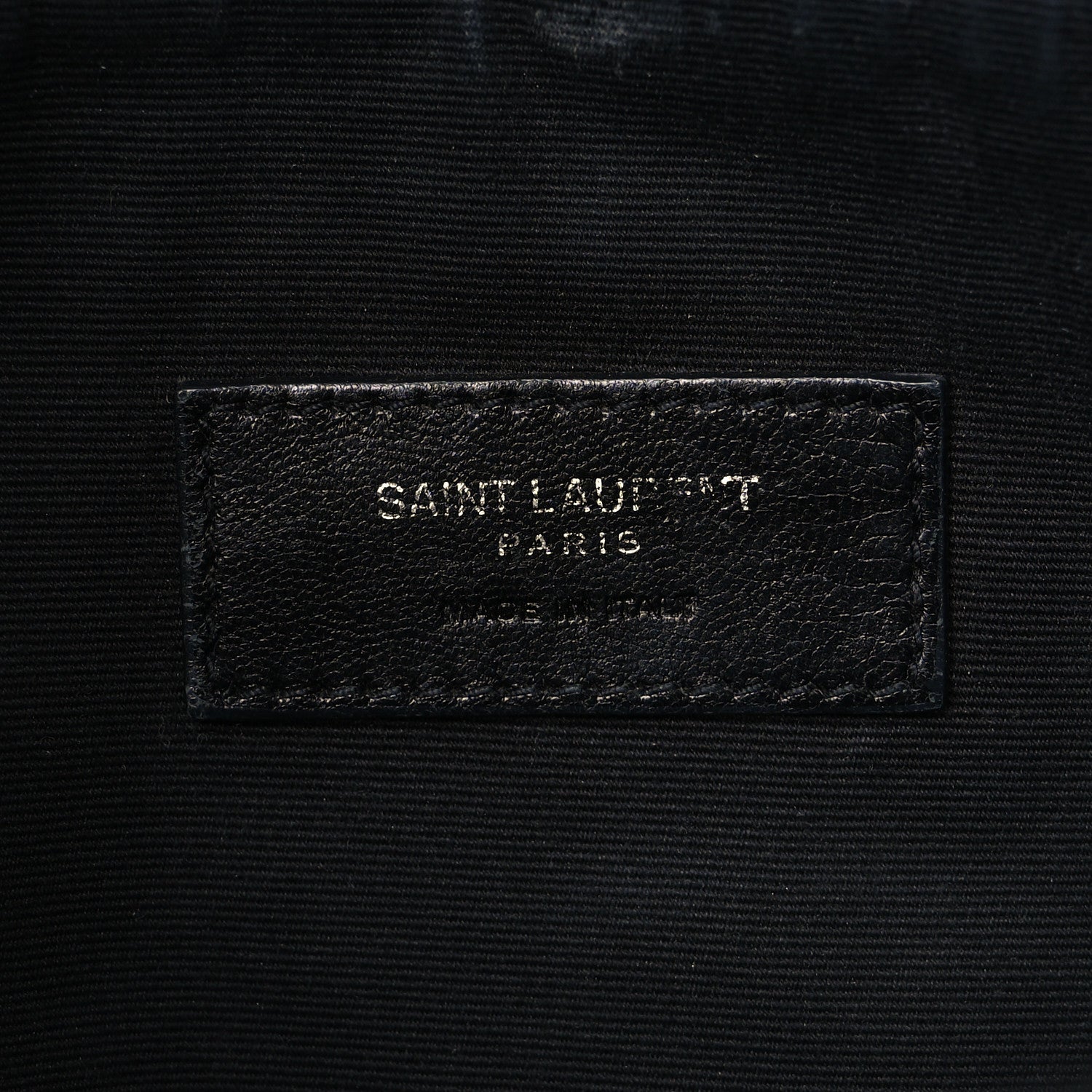 Saint Laurent Calfskin Y Quilted Monogram Loulou Shoulder Bag Black 6 of 12