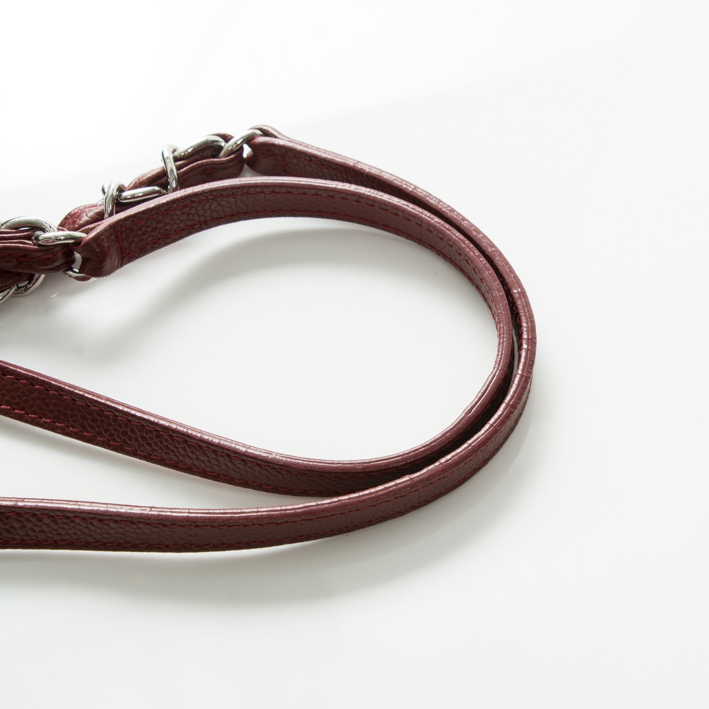 Caviar Timeless CC Soft Tote Dark Red