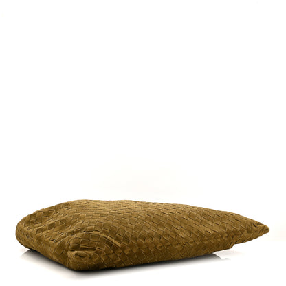 Bottega Veneta Suede Intrecciato Large Hop Olive Oil 6 of 19