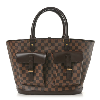 Louis Vuitton Damier Ebene Manosque GM 1 of 9