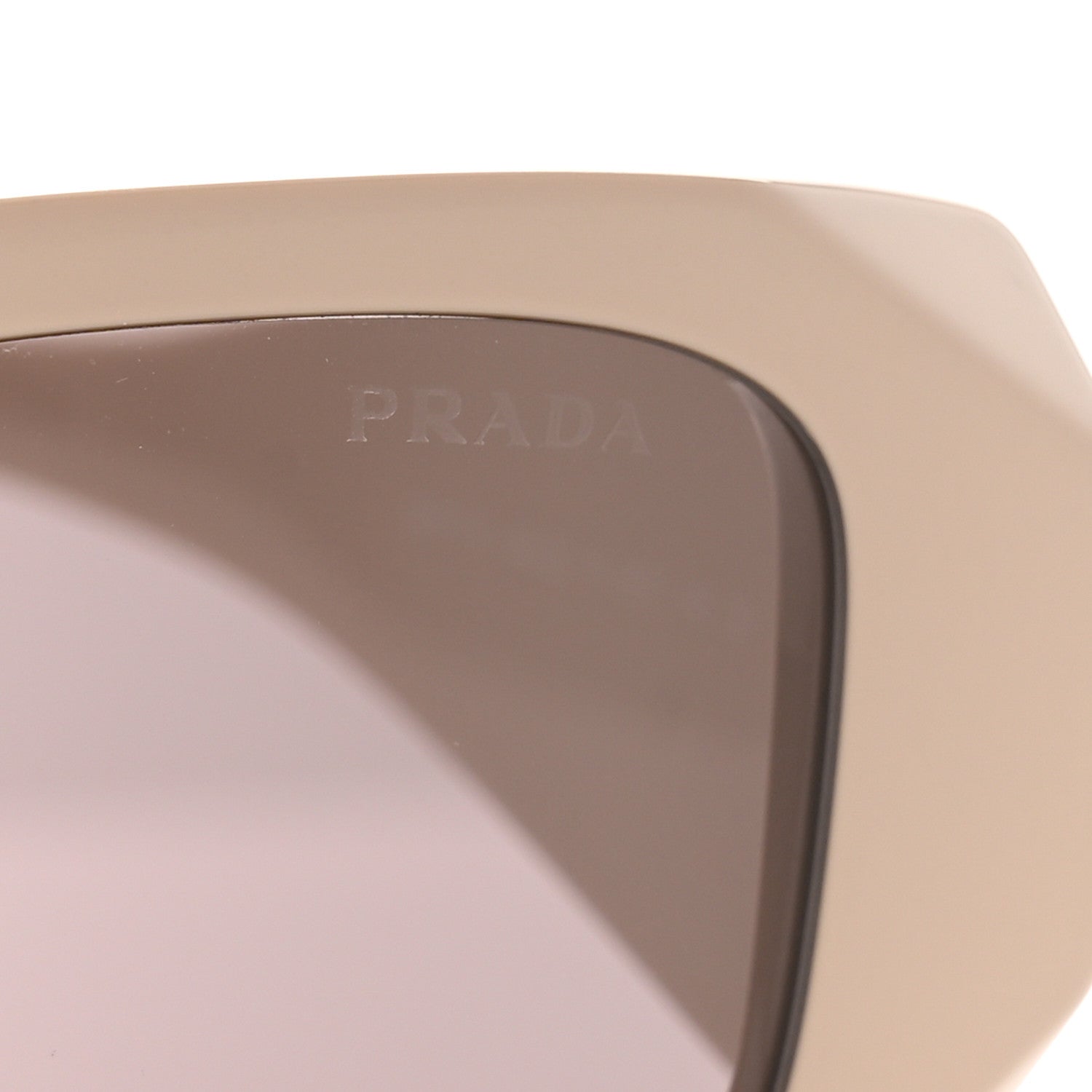 Prada Acetate Symbole Sunglasses SPR 17W Plum Beige 7 of 8
