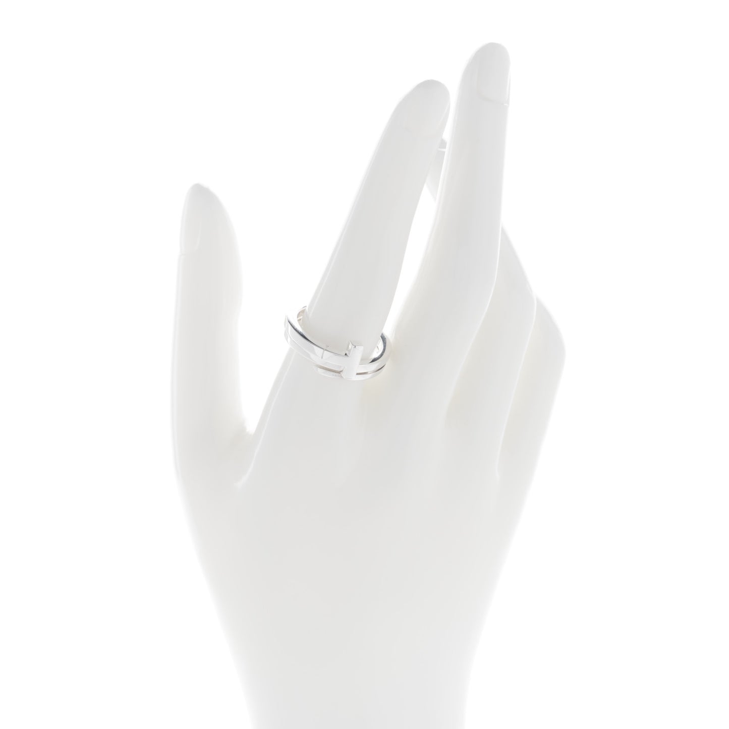 Sterling Silver T Square Wrap Ring 59 8.75