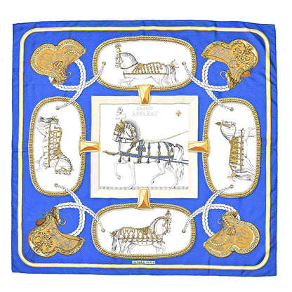 Hermes Silk Grand Apparat Scarf 90 1 of 5