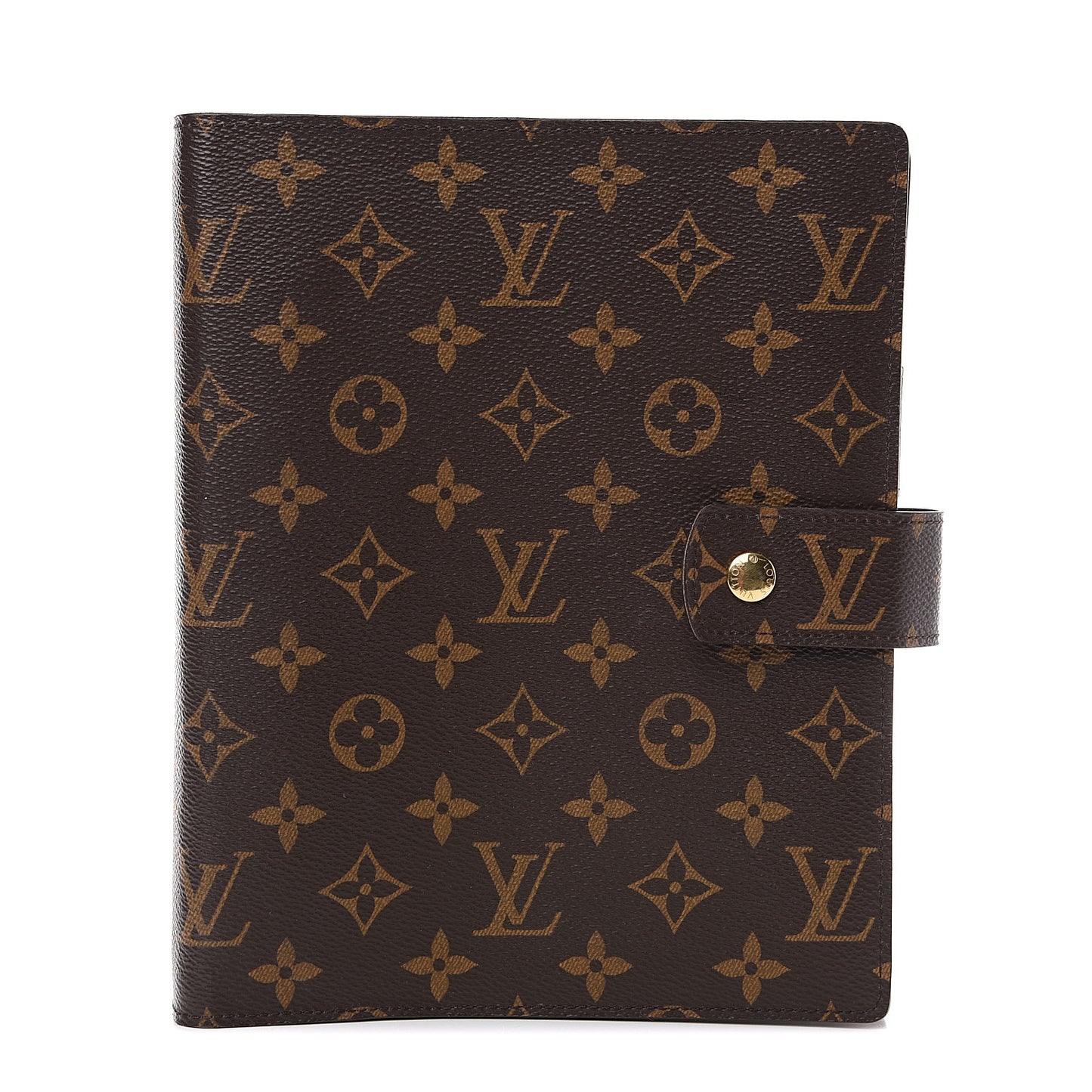 Monogram Large Ring Agenda Cover