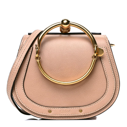 Chloe Calfskin Suede Small Nile Bracelet Bag Biscotti Beige 1 of 4