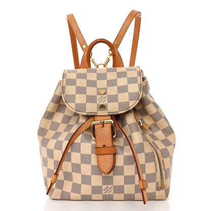 Louis Vuitton Damier Azur Sperone BB Backpack 1 of 13