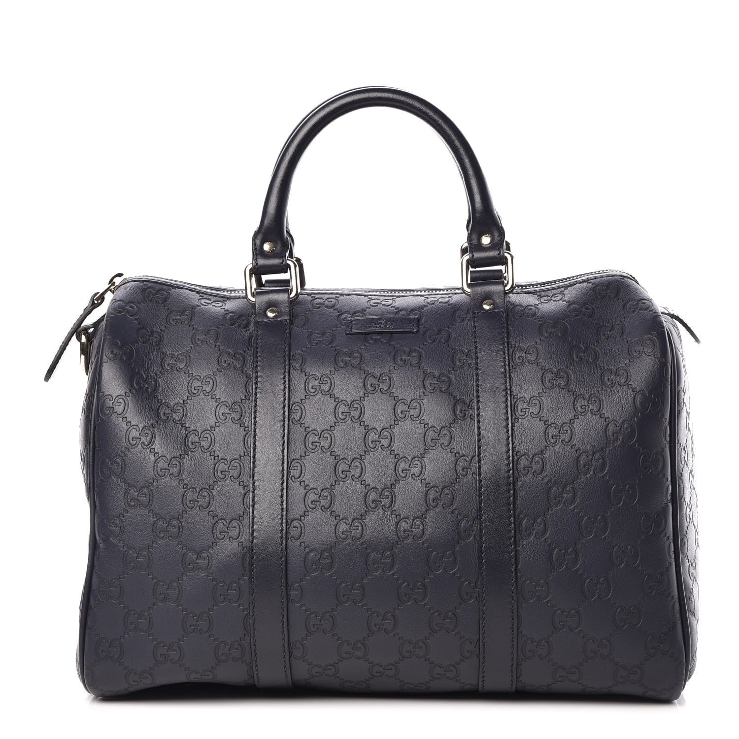 Gucci Guccissima Medium Joy Boston Navy 1 of 7