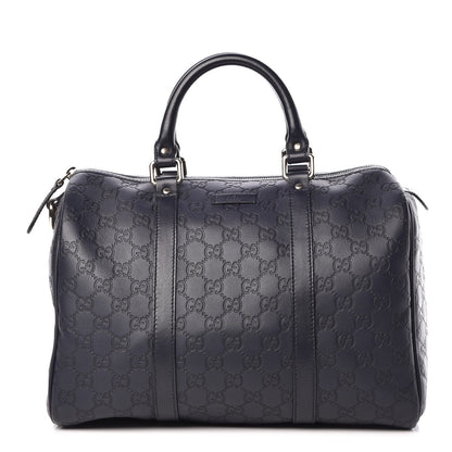 Gucci Guccissima Medium Joy Boston Navy 1 of 7