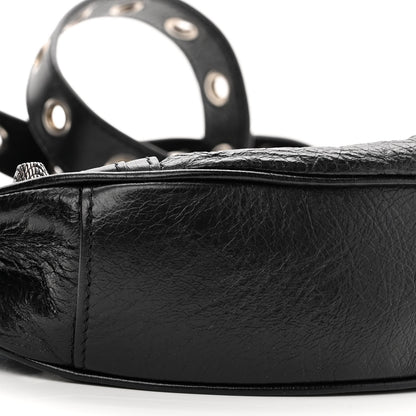 Balenciaga Agneau Arena Le Cagole Shoulder Bag XS Black 9 of 10