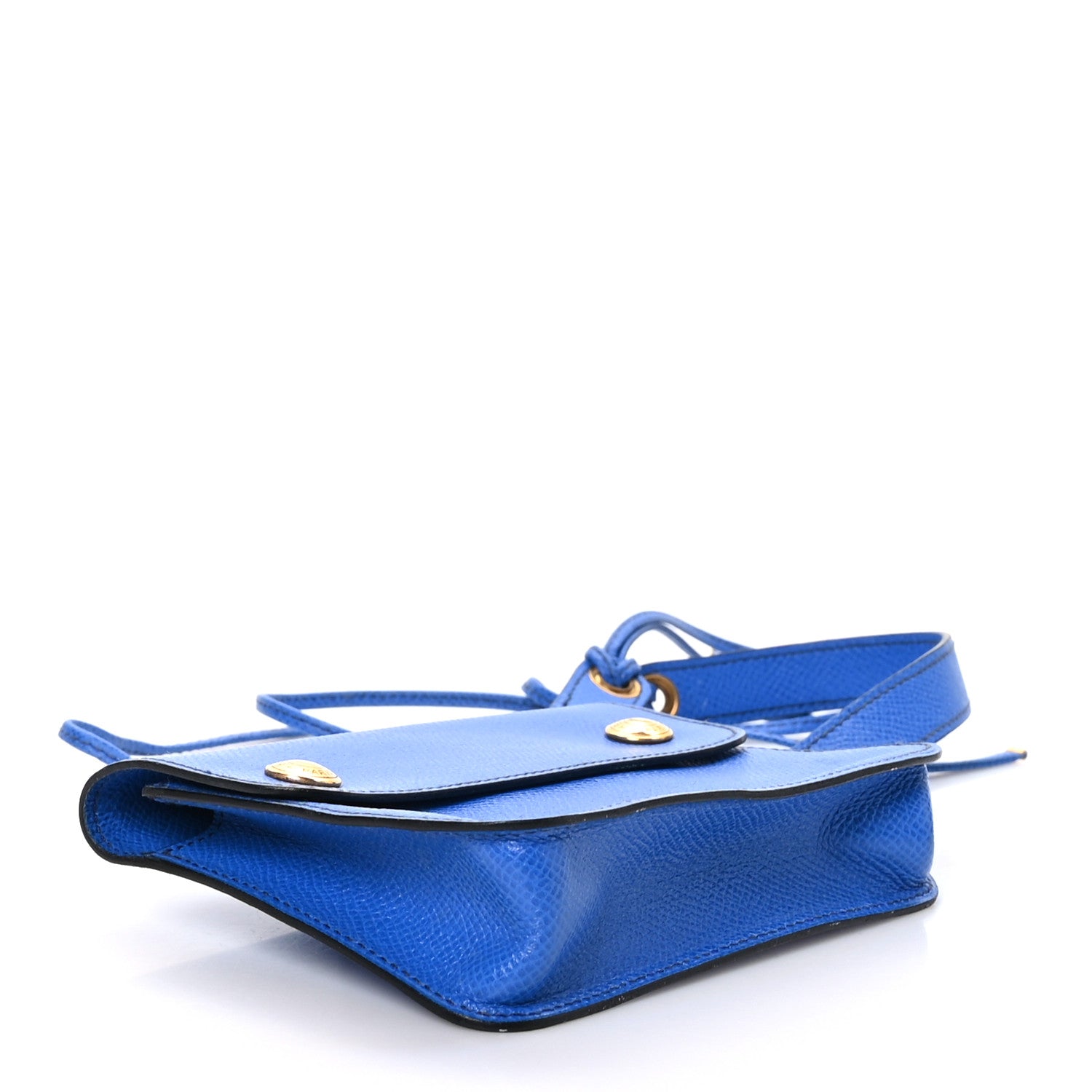 Hermes Courchevel Pochette Belt Bag Bleu France 4 of 11