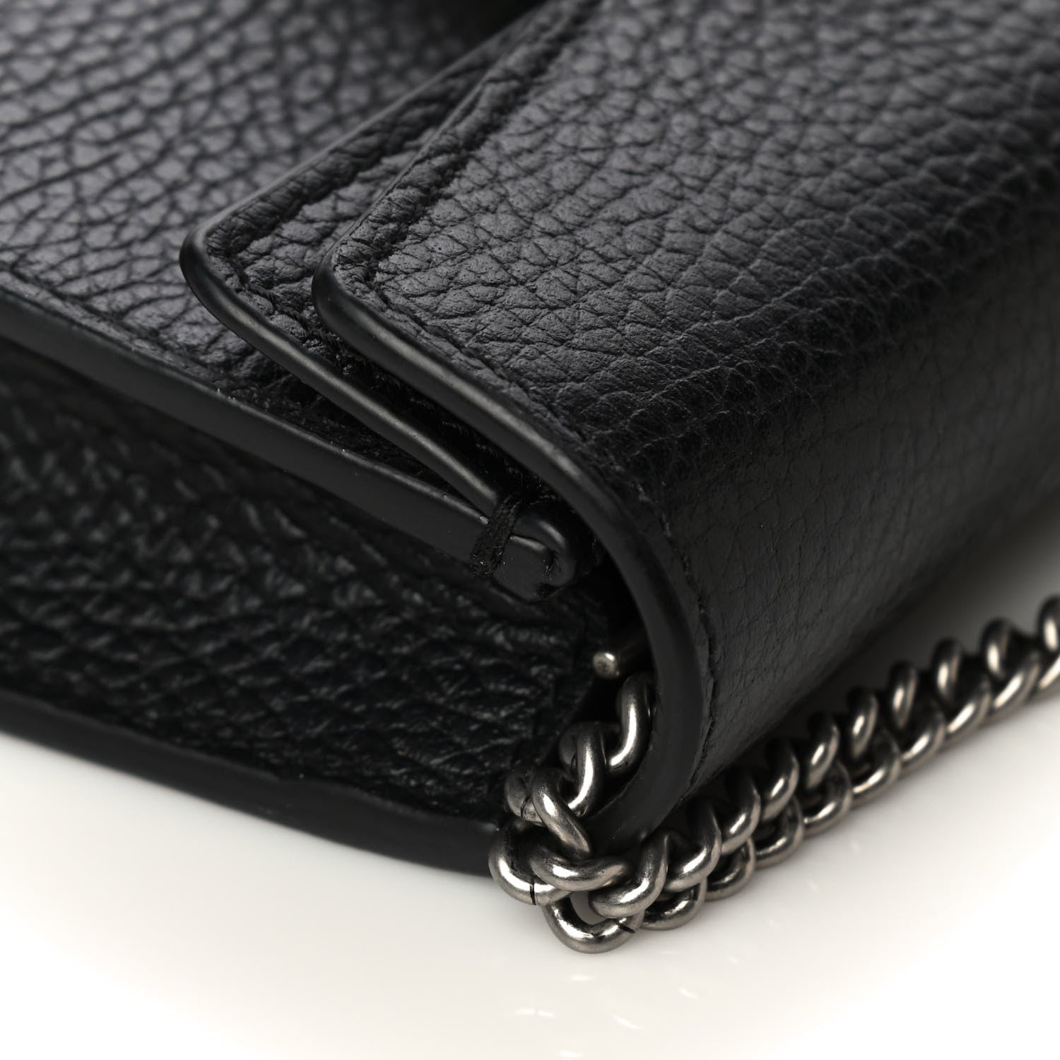 Gucci Calfskin Super Mini Dionysus Shoulder Bag Black 11 of 12
