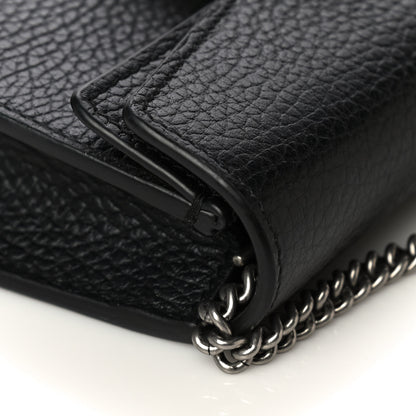 Gucci Calfskin Super Mini Dionysus Shoulder Bag Black 11 of 12