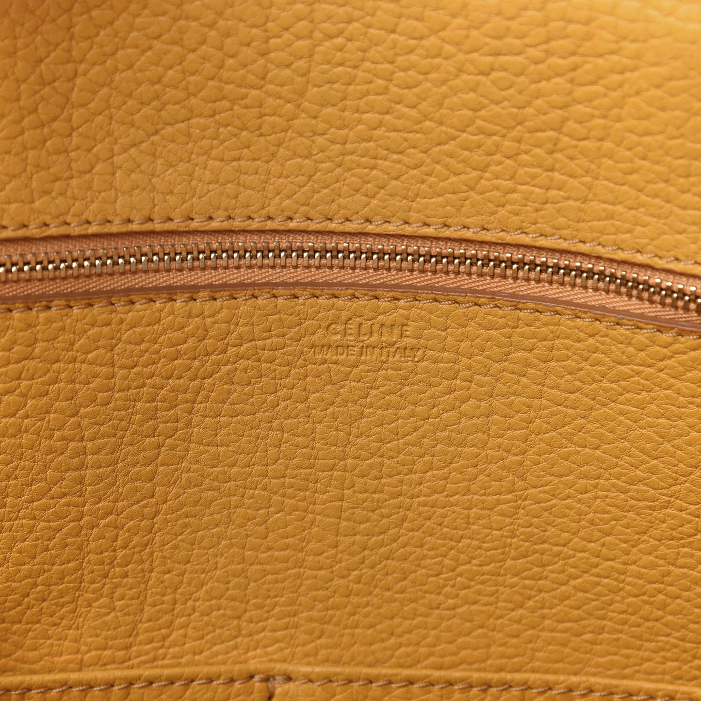 Crisped Calfskin Small Tie Knot Tote Saffron