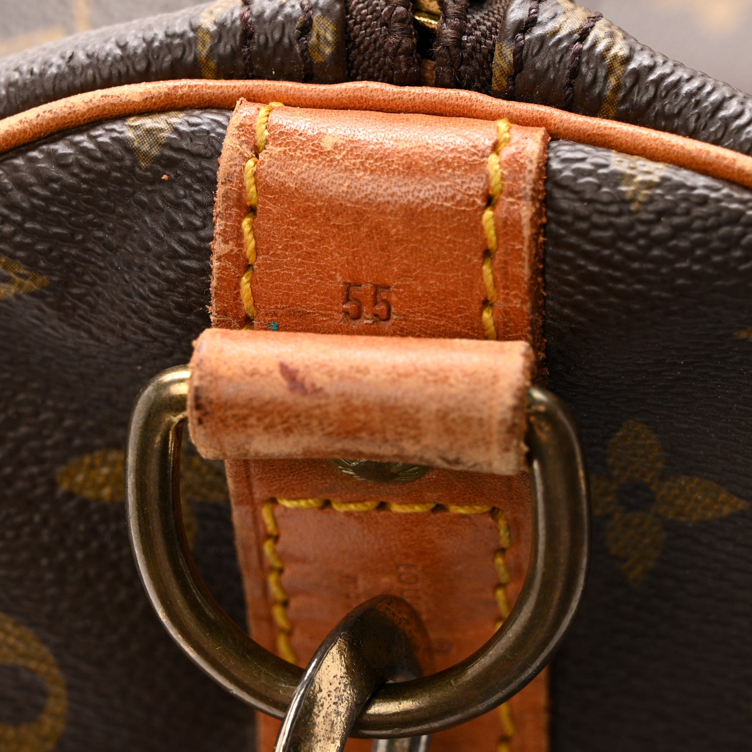 Louis Vuitton Monogram Keepall Bandouliere 55 6 of 16