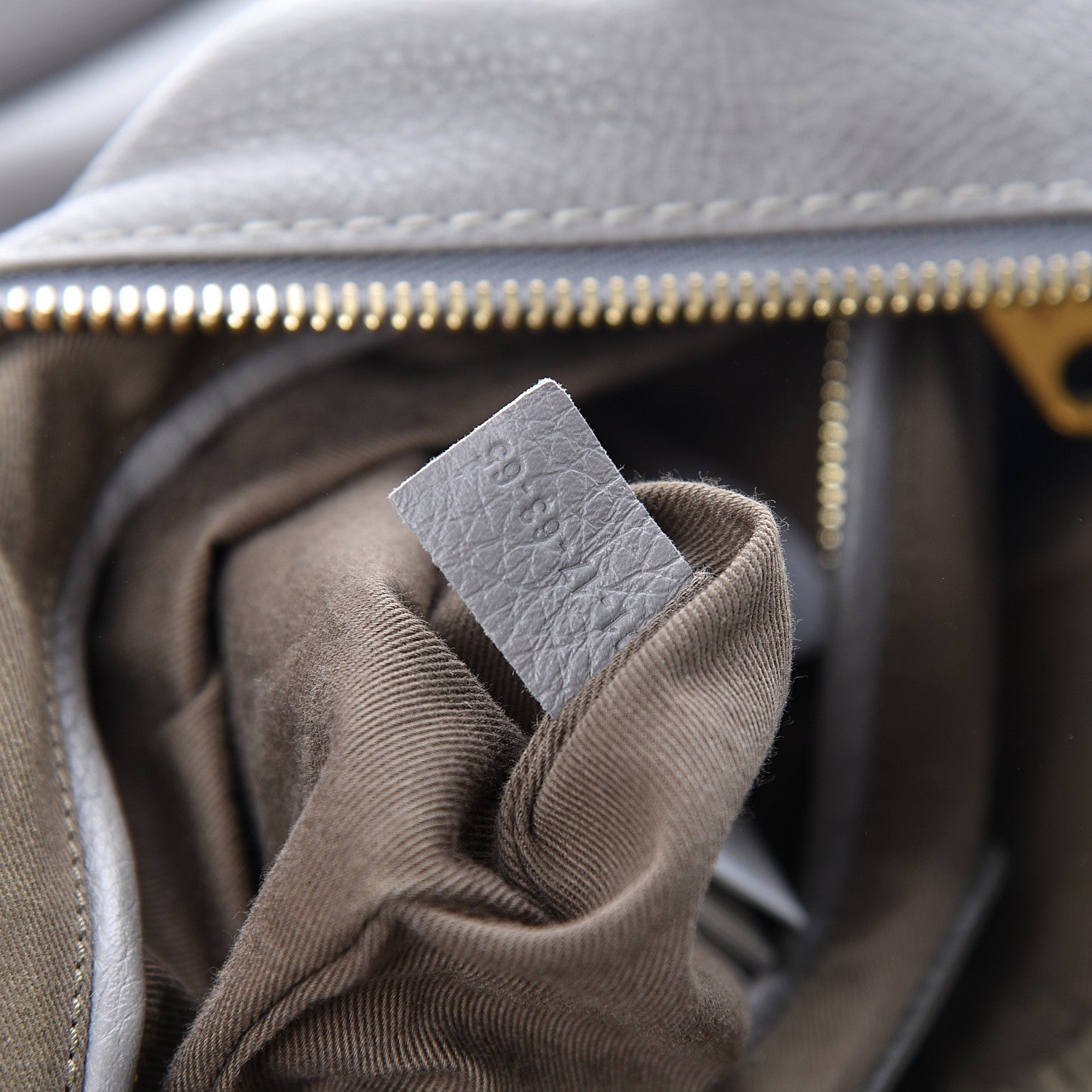 Chloe Calfskin Large Marcie Satchel Cashmere Grey 7 of 14