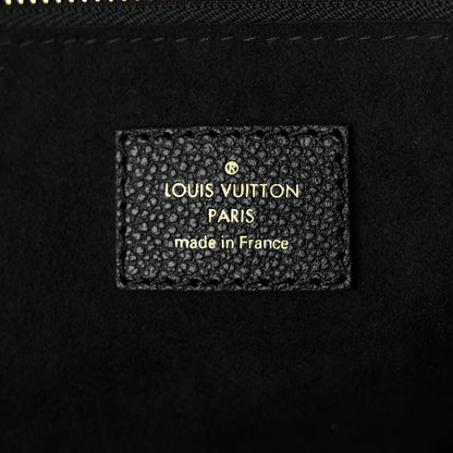 Louis Vuitton Empreinte Monogram Giant Neverfull MM Black Beige 6 of 9