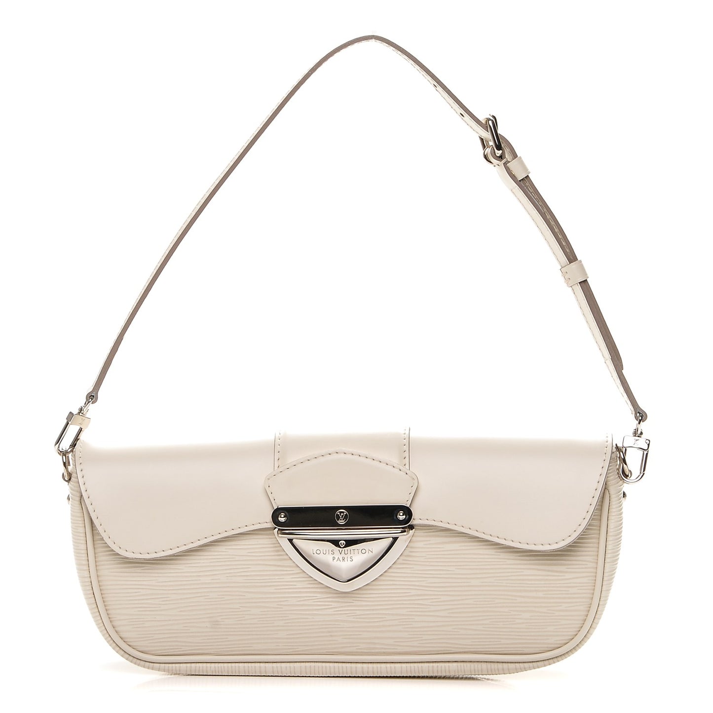 Epi Montaigne Clutch Ivory