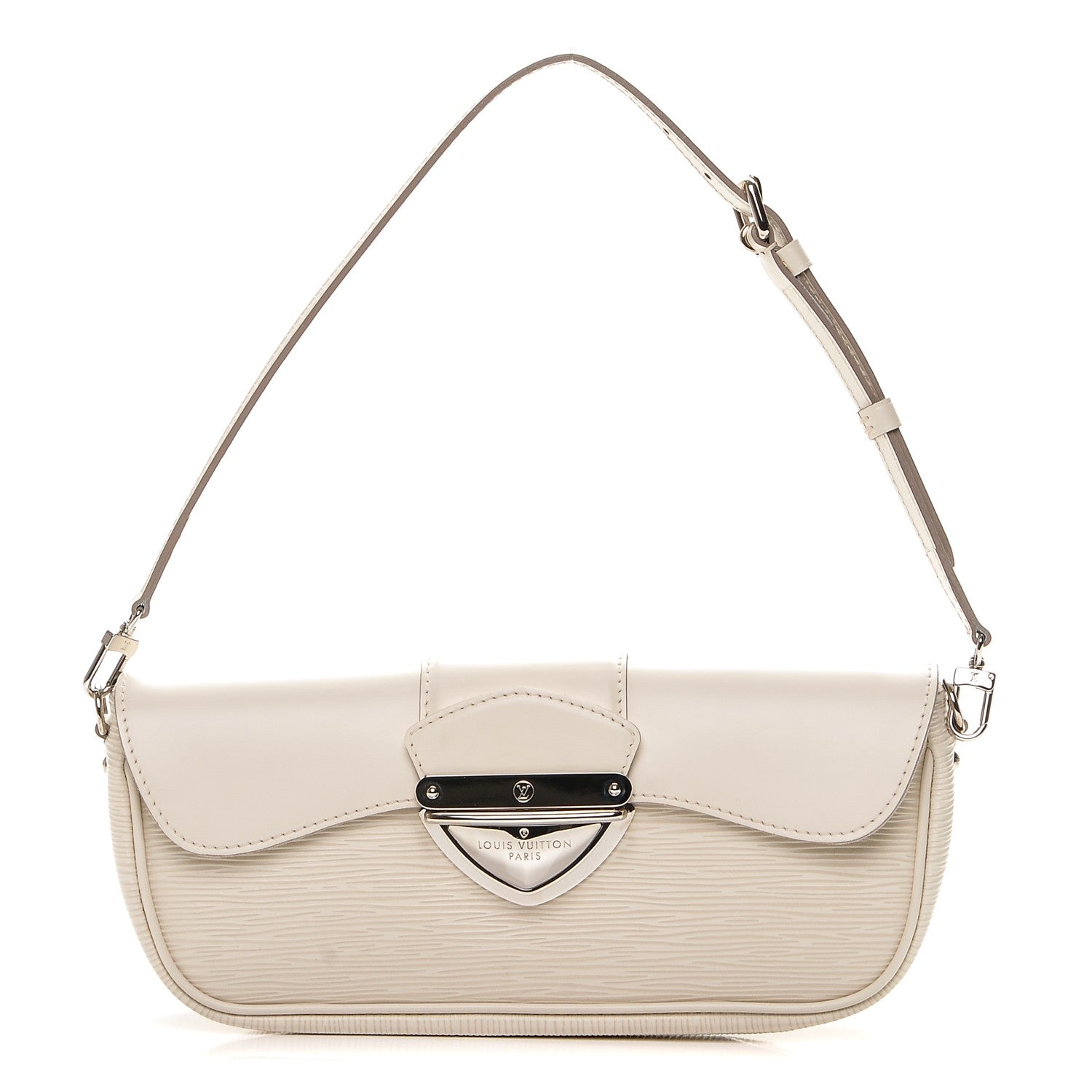 Louis Vuitton Epi Montaigne Clutch Ivory 1 of 6