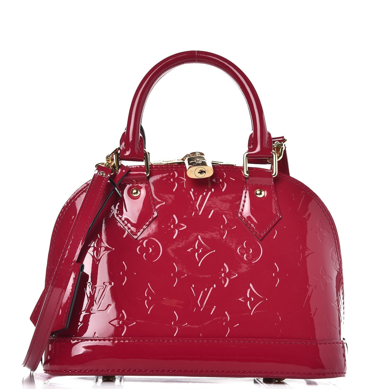 Louis Vuitton Vernis Alma BB Rose Indien 1 of 9