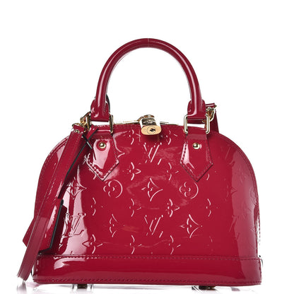 Louis Vuitton Vernis Alma BB Rose Indien 1 of 9