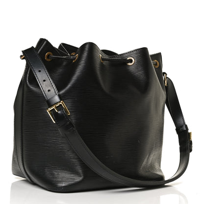 Louis Vuitton Epi Petit Noe Black 3 of 13