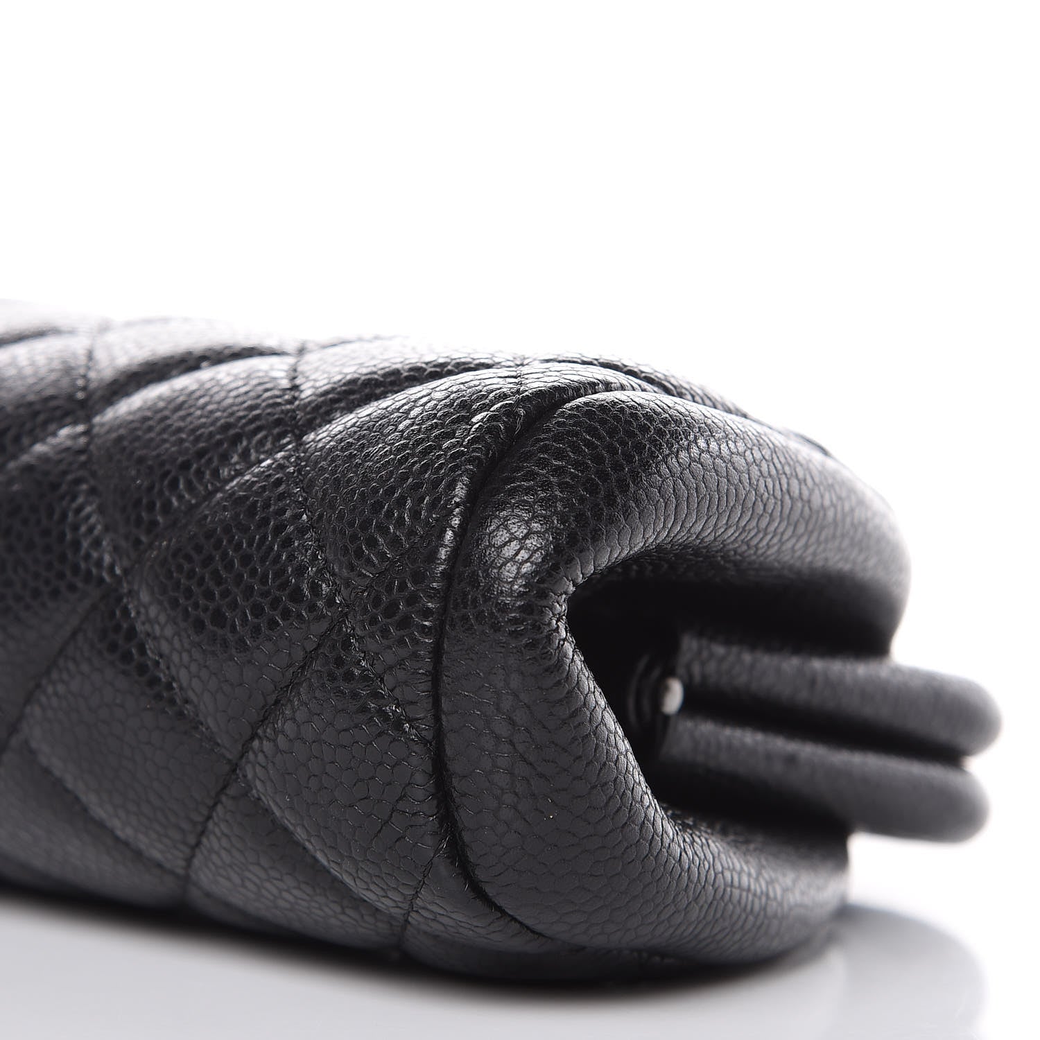 Chanel Caviar Quilted Timeless Clutch Black 9 of 10